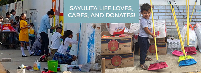 Sayulita Life Giving Back to the community image
