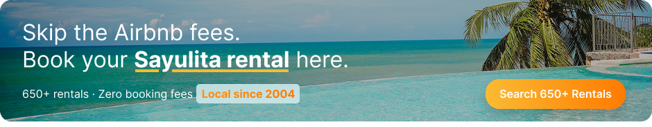 Skip the Airbnb fees. Book your Sayulita rental here. 650+ rentals, zero booking fees. Local since 2004.