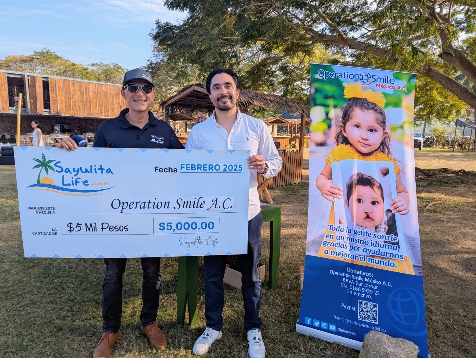 Sayulita Life’s Monthly $5,000 Donation Goes To: Operation Smile!